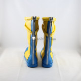 One Piece Vinsmoke Reiju Niji Sanji Yellow Pink Cosplay Shoes Boots