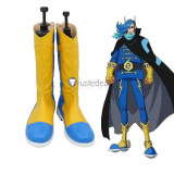 One Piece Vinsmoke Reiju Niji Sanji Yellow Pink Cosplay Shoes Boots