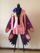 One Piece Vinsmoke Reiju Pink Purple Cosplay Costume 2