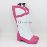 One Piece Vinsmoke Reiju Niji Sanji Yellow Pink Cosplay Shoes Boots