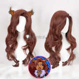 Draculaura Clawdeen Wolf Frankie Stein White Brown Pink Black Cosplay Wigs