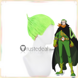 One Piece Vinsmoke Yonji Winch Green Cosplay Costume