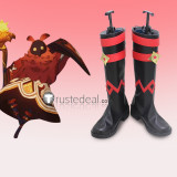 Genshin Impact Pyro Abyss Mage Red Cosplay Costume