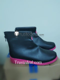 Vocaloid Sakura Mikuo Pink Black Cosplay Shoes Boots