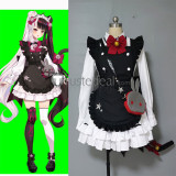 Vtuber Virtual YouTuber Yorumi Rena Maid Nurse White Black Cosplay Costumes