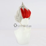 League of Legends LOL Rakan Xayah Sweetheart Valentine's Day Arcana Green White Pink Cosplay Wig Ears