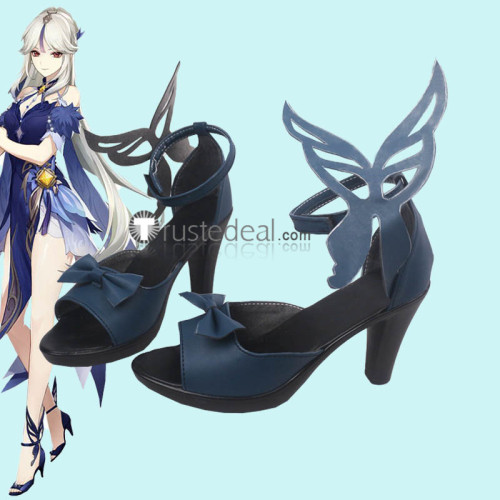 Genshin Impact Layla Sumeru Ningguang Orchid's Evening Gown Cosplay Shoes Boots