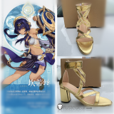 Genshin Impact Layla Sumeru Ningguang Orchid's Evening Gown Cosplay Shoes Boots