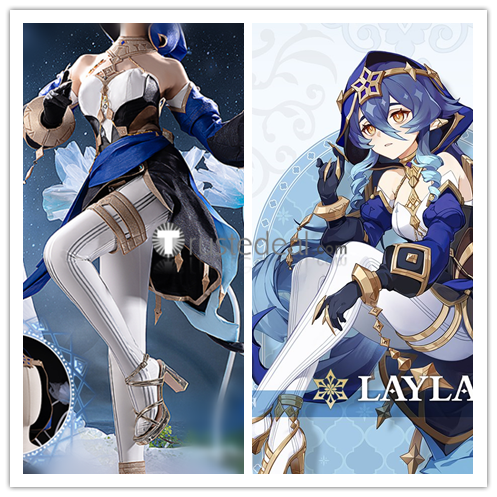 Genshin Impact Layla Dance Cosplay Costume