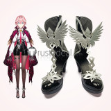 Vtuber Virtual Youtubers Sukoya Kana Maria Marionette Takane Lui Fulgur Ovid Red Pink Black Cosplay Shoes Boots