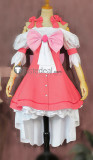 Puella Magi Madoka Magica Kaname Madoka Transparent Pink Cosplay Costume
