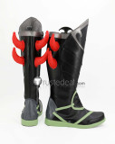 Overwatch Ashe Halloween Terror Genji Shimada Yellow Black Cosplay Boots Shoes