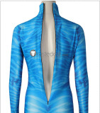 Avatar The Way of Water Neytiri Blue Bodysuit Mask Tail Cosplay Costume