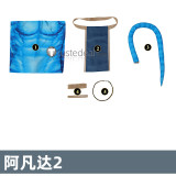 Avatar 2 The Way of Water Jake Sully Blue Bodysuit Tail Cosplay Costume