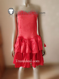 Commission Perfect Blue Mima Kirigoe Red Pink Dress Cosplay Costume