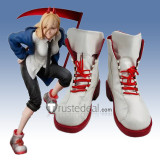 Chainsaw Man Power Denji Aki Hayakawa Red Blue Cosplay Shoes Boots