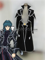 YuGiOh Zane Truesdale Ryo Marufuji Kaiser Ryo Black Cosplay Costume