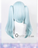 Genshin Impact Greater Lord Rukkhadevata Mika Schmidt Faruzan Kaveh Blue Blonde Silver Green Cosplay Wigs