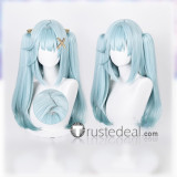 Genshin Impact Greater Lord Rukkhadevata Mika Schmidt Faruzan Kaveh Blue Blonde Silver Green Cosplay Wigs