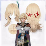 Genshin Impact Wanderer Scaramouche Kaveh Eremite Desert Clearwater Brown Blonde Blue Purple Cosplay Wigs
