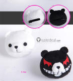 Danganronpa Trigger Happy Havoc Junko Enoshima Ponytails Bear Hair Clips Cosplay Wigs