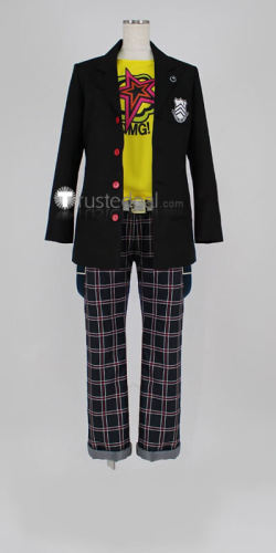 Persona5 Ryuji Sakamoto Shujin School Academy Uniform Cosplay Costume