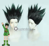 Hunter x Hunter Gon Freecss Shizuku Murasaki Black Green Spiky Styled Cosplay Wigs