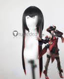 Tekken Kunimitsu II Eliza Leo Kliesen Zafina Black Prestyled Cosplay Wig