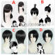 Chainsaw Man Aki Kobeni Hirofumi Kishibe Black Brown Cosplay Wigs