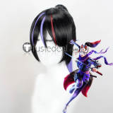 Tekken Kunimitsu II Eliza Leo Kliesen Zafina Black Prestyled Cosplay Wig