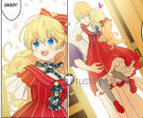 Who Made Me a Princess Athanasia de Alger Obelia Athy Young Red Lolita Cosplay Costume