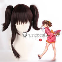 Koutetsujou no Kabaneri Mumei Dark Brown Cosplay Wig