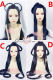 Touken Ranbu Online Jiroutachi Purplish Blue Cosplay Wigs