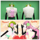 Vocaloid Gumi Luka Megurine Happy Synthesizer Cosplay Costumes