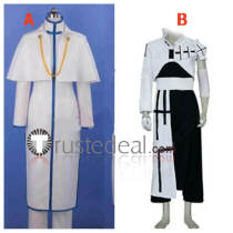 Bleach Uryuu Ishida Samurai Quincy Cosplay Costumes