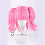 YuruYuri Sakurako Ohmuro Chinatsu Brown Yoshikawa Pink Ponytails Cosplay Wigs