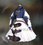 Violet Evergarden White Blue Cosplay Costume1