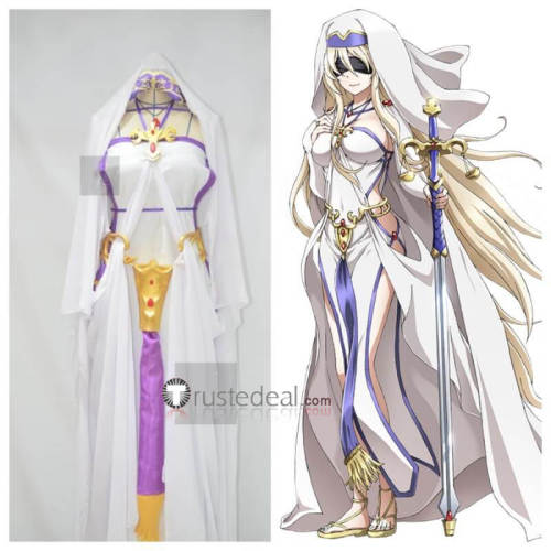 Goblin Slayer Sword Maiden Tsurugi no Otome High Priestess White Cosplay Costume