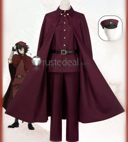 Bungo Stray Dogs The Hunting Dogs Mad Dogs Tetcho Saigiku Military Uniform Cosplay Costume
