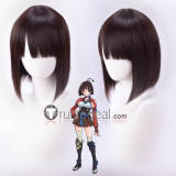 Koutetsujou no Kabaneri Mumei Short Brown Cosplay Wigs