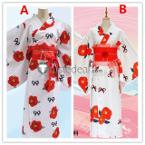 Toilet Bound Hanako kun Yashiro Nene Red Kimono Cosplay Costume