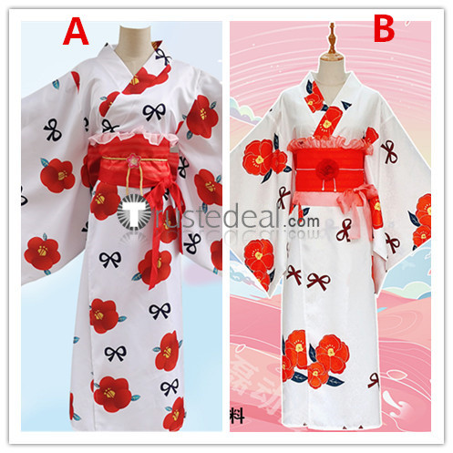 Toilet Bound Hanako kun Yashiro Nene Red Kimono Cosplay Costume