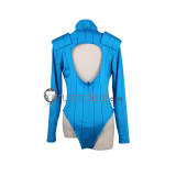 Street Fighter Cammy White Killer Bee Blue Cosplay Costume