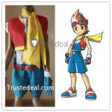 Pokemon Ranger Ben Natsuya Summer Oblivia Cosplay Costumes