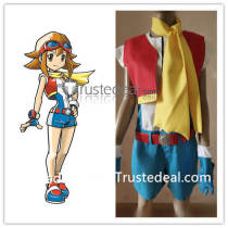 Pokemon Ranger Ben Natsuya Summer Oblivia Cosplay Costumes