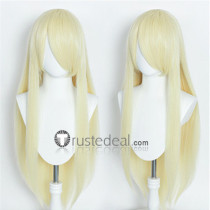 Kantai Collection Shimakaze Long Pale Blond Cosplay Wig 80cm