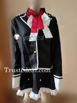 Diabolik Lovers Komori Yui School Academy Cosplay Costume Uniform Version