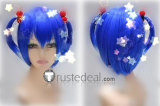 Touhou Project Kawashiro Nitori Blue Cosplay Wig