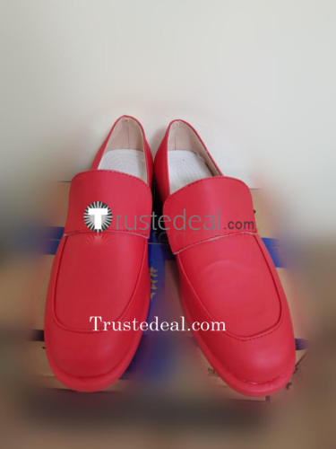 Darkstalkers BB Hood Baby Bonnie Hood Red Cosplay Shoes Boots