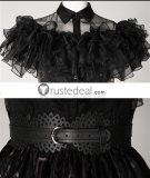 Wednesday Addams Prom Gown Black Cosplay Costume 1
